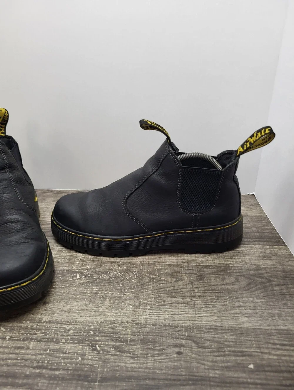 Dr. Martens Hardie Black Pit Chelsea Boots US Men's Size 8 Women's 9